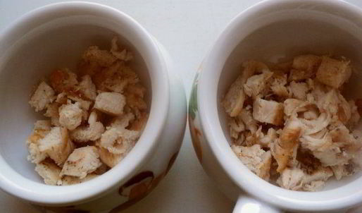 жюльен с курицей и шампиньонами