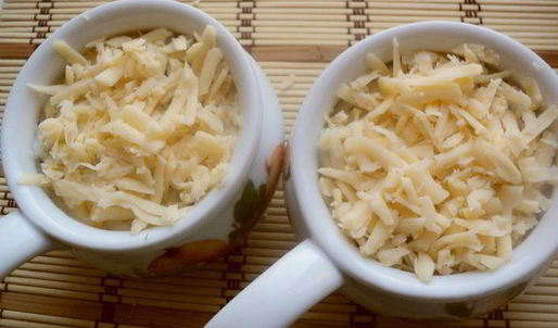 жюльен с курицей и шампиньонами