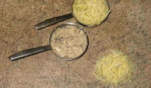 жюльен с курицей