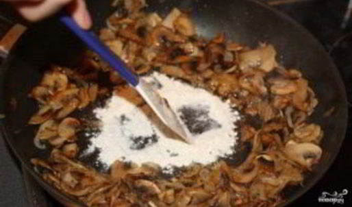 жюльен со сливками