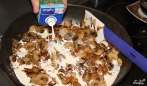 жюльен со сливками