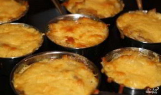 жюльен со сливками