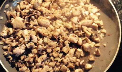 жюльен в грибных шляпках