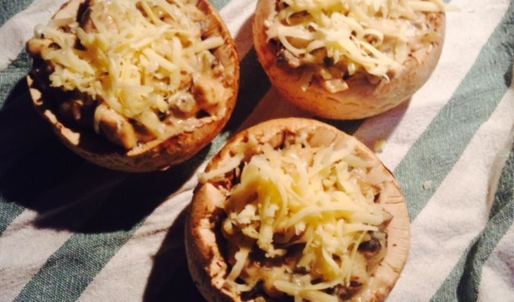 жюльен в грибных шляпках